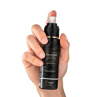 Лосьйон з феромонами для тіла та волосся Orgie &ndash; Sensfeel Seduction Elixir 10 in 1 for Man (100 мл) &mdash; купити в інтим-бутику EroticToys