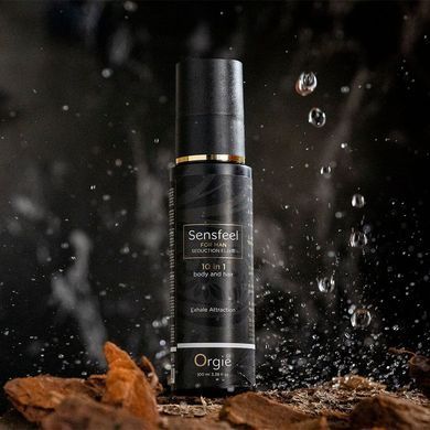 Лосьйон з феромонами для тіла та волосся Orgie &ndash; Sensfeel Seduction Elixir 10 in 1 for Man (100 мл) &mdash; купити в інтим-бутику EroticToys