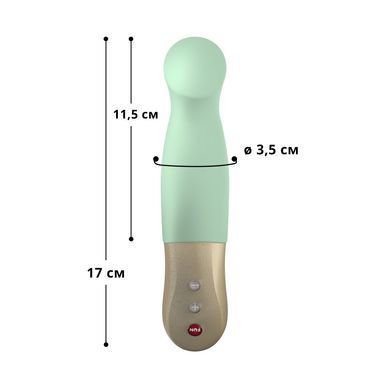 Вібратор-пульсатор Fun Factory SUNDAZE pistachio &mdash; купити в інтим-бутику EroticToys