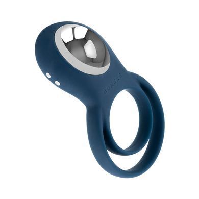 Ерекційне кільце Boners Vibrating Double Cock Ring &mdash; купити в інтим-бутику EroticToys