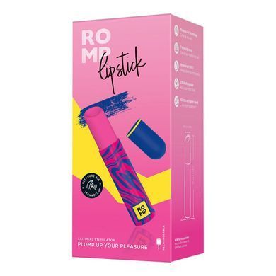 Вакуумний кліторальний стимулятор-помада Romp Lipstick, 7 рівнів інтенсивності &mdash; купити в інтим-бутику EroticToys
