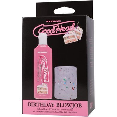 Набір для мінету Doc Johnson GoodHead Birthday Blowjob Kit &mdash; купити в інтим-бутику EroticToys