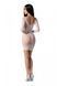 Напівпрозора мінісукня Passion BS101 One Size, white, рукава-мітенки в інтим-бутику EroticToys