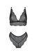 Комплект Passion AMBERLY SET black, S/M, бралет і трусики бразиліана в інтим-бутику EroticToys