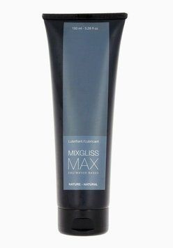 Анальний гель-змазка MixGliss MAX NATURE (150 мл) на водній основі з екстрактом алое &mdash; купити в інтим-бутику EroticToys
