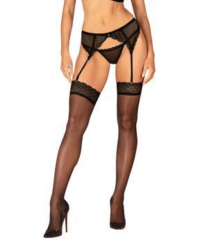 Панчохи Obsessive Chemeris stockings XS/S &mdash; купити в інтим-бутику EroticToys