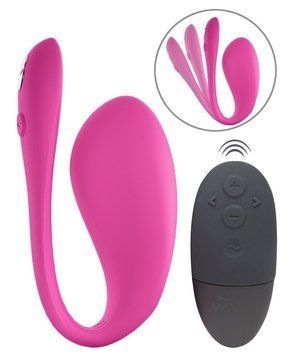 Смарт-віброяйце We-Vibe Jive 2 Electric Pink, пульт ДК, до 4 годин роботи &mdash; купити в інтим-бутику EroticToys