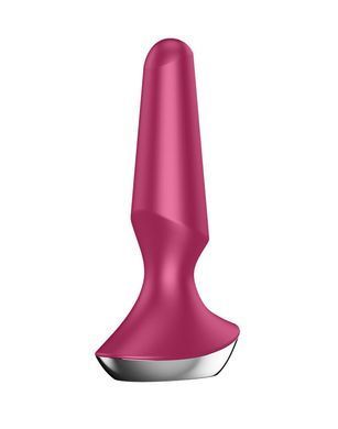 Анальна смарт-вібропробка Satisfyer Plug-ilicious 2 Berry &mdash; купити в інтим-бутику EroticToys