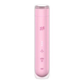 Вакуумний стимулятор Satisfyer First Kiss, технологія 3D Air Pulse, 30 режимів, подвійний силікон &mdash; купити в інтим-бутику EroticToys
