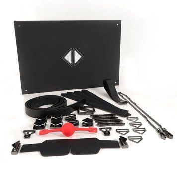 БДСМ-набір LOCKINK Bondage & Restraint Black Set &mdash; купити в інтим-бутику EroticToys