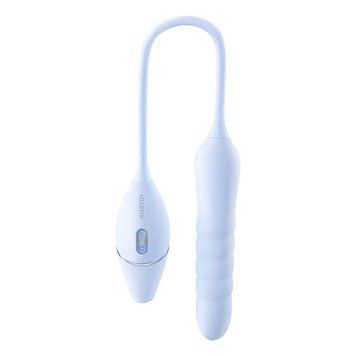 Пульсатор з вакуумним стимулятором KISSTOY Cathy III Light Blue, 5 режимів вакууму, 10 режимів пульсації &mdash; купити в інтим-бутику EroticToys