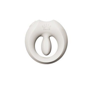 Ерекційне смарт-віброкільце Zalo Apis Ivory White, до 4 годин роботи, зарядний кейс &mdash; купити в інтим-бутику EroticToys