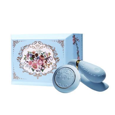 Смартвібратор для пар Zalo Fanfan set Royal Blue, пульт ДК &mdash; купити в інтим-бутику EroticToys