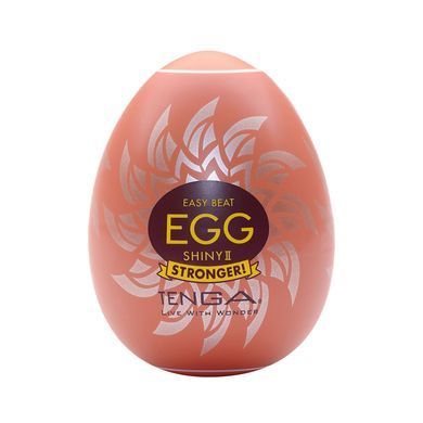 Замовити анонімно: Мастурбатор-яйце Tenga Egg Shiny II, щільний TPE, пробник лубриканту 5 мл Мастурбатор-яйце Tenga Egg Shiny II, щільний TPE, пробник лубриканту 5 мл — купити в інтим-бутику EroticToys