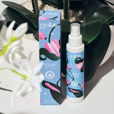 Антибактеріальний спрей для іграшок Goliate Nettoyant Sextoy 100 мл, безпечний для тіла &mdash; купити в інтим-бутику EroticToys