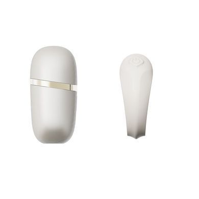 Ерекційне смарт-віброкільце Zalo Apis Ivory White, до 4 годин роботи, зарядний кейс &mdash; купити в інтим-бутику EroticToys