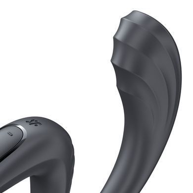 Вагінально-кліторальний вібратор Satisfyer G for Goddess 3 Dark Grey, 2 мотори &mdash; купити в інтим-бутику EroticToys