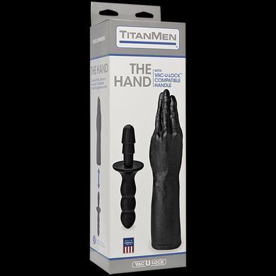 Рука для фістингу Doc Johnson Titanmen The Hand with Vac-U-Lock Compatible Handle, діаметр 6,9 см &mdash; купити в інтим-бутику EroticToys