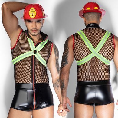 Чоловічий еротичний костюм пожежного JSY 9152 One Size &mdash; купити в інтим-бутику EroticToys