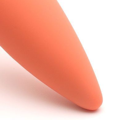 Анальна вібропробка KISTOY Orville Orange, діаметр 3 см &mdash; купити в інтим-бутику EroticToys