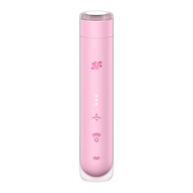 Замовити анонімно: Вакуумний стимулятор Satisfyer First Kiss, технологія 3D Air Pulse, 30 режимів, подвійний силікон Вакуумний стимулятор Satisfyer First Kiss, технологія 3D Air Pulse, 30 режимів, подвійний силікон — купити в інтим-бутику EroticToys