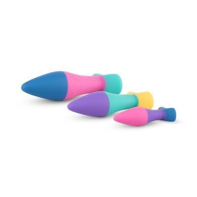 Набір анальних пробок PMV20 Koda &ndash; Butt Plug Set, діаметр 2,9 см, 3,9 см, 5 см &mdash; купити в інтим-бутику EroticToys