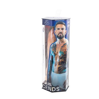 Фалоімітатор SilexD Legends - Juan Lucho Dildo 9" двошаровий, силікон+Silexpan &mdash; купити в інтим-бутику EroticToys