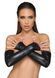 Мітенки Noir Handmade F213 Elastic eco leather fingerless gloves, L, екошкіра в інтим-бутику EroticToys