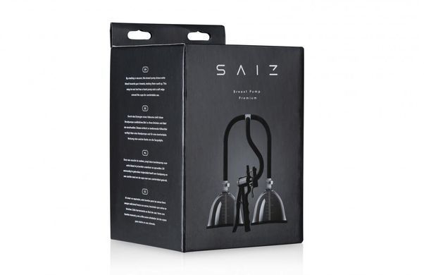 Ручна вакуумна помпа для грудей SAIZ - Breast Pump Premium &mdash; купити в інтим-бутику EroticToys