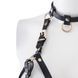 Портупея на грудь LOCKINK SEVANDA Queen Chest Harness with Removable Bra, чорна, зі знімними пестис в інтим-бутику EroticToys