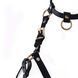 Портупея на грудь LOCKINK SEVANDA Queen Chest Harness with Removable Bra, чорна, зі знімними пестис в інтим-бутику EroticToys