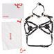 Портупея на грудь LOCKINK SEVANDA Queen Chest Harness with Removable Bra, чорна, зі знімними пестис в інтим-бутику EroticToys