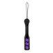 Паддл Punishment &ndash; Purple Lips Paddle &ndash; Black, залишає слід у вигляді поцілунку в інтим-бутику EroticToys