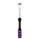Паддл Punishment &ndash; Purple Lips Paddle &ndash; Black, залишає слід у вигляді поцілунку в інтим-бутику EroticToys