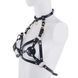 Портупея на грудь LOCKINK SEVANDA Queen Chest Harness with Removable Bra, чорна, зі знімними пестис в інтим-бутику EroticToys