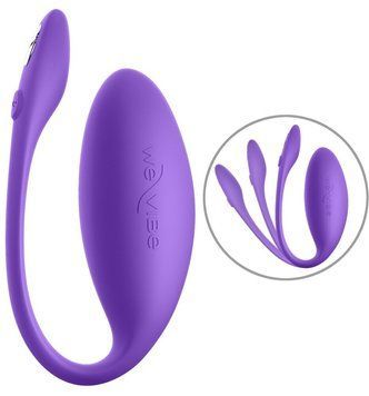 Смарт-віброяйце We-Vibe Jive Lite Purple, невеликий розмір &mdash; купити в інтим-бутику EroticToys