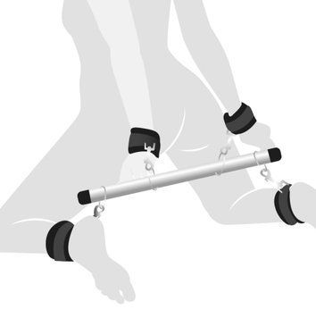 Колодка-розпірка для рук та ніг Art of Sex &ndash; Bondage Soft Touch BDSM Spreader, чорний &mdash; купити в інтим-бутику EroticToys