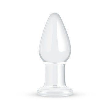 Скляна анальна пробка Gildo Glass Buttplug No. 24 &mdash; купити в інтим-бутику EroticToys