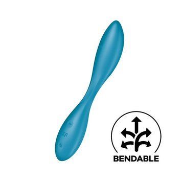 Універсальний вібратор Satisfyer G-Spot Flex 1, гнучкий стовбур із фіксацією положення &mdash; купити в інтим-бутику EroticToys