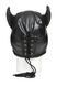 Маска з рогами Master Series: Dungeon Demon Bondage Mask with Horns, чорна в інтим-бутику EroticToys