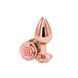 Анальна пробка NS Novelties Rear Assets - Rose - Medium - Pink в інтим-бутику EroticToys