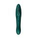Смарт-вібратор Zalo Ares Turquoise Green, підігрів, 3 мотори, язичок для клітора, стимуляція точки G в інтим-бутику EroticToys