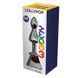 Металева анальна пробка Wooomy Lollypop Double Ball Metal Plug Red M, діаметр 3,1 см, довжина 9,4 см в інтим-бутику EroticToys