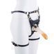 Страпон LOCKINK SEVANDA Queen Sheba Strapon Golden Dildo, регульовані кріплення, силіконовий дилдо в інтим-бутику EroticToys