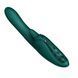 Смарт-вібратор Zalo Ares Turquoise Green, підігрів, 3 мотори, язичок для клітора, стимуляція точки G в інтим-бутику EroticToys