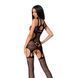 Бодістокінг Passion BS066 One Size, Black, комбінезон, імітація панчіх і пояса з гартерами в інтим-бутику EroticToys