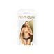 Трусики-стрінги Penthouse Pure Instincts S/M Black, мереживо, відкритий доступ, леопардовий декор в інтим-бутику EroticToys