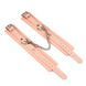 Поножі Liebe Seele Dark Candy Pink Ankle Cuffs, знімний ланцюжок в інтим-бутику EroticToys