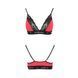 Еластичний топ з мереживом Passion PS001 TOP L, red-black в інтим-бутику EroticToys
