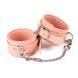 Поножі Liebe Seele Dark Candy Pink Ankle Cuffs, знімний ланцюжок в інтим-бутику EroticToys